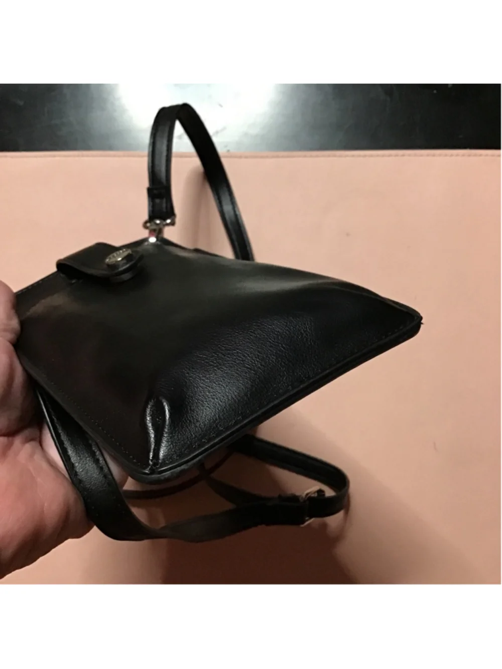 Madden Girl Black Phone Case Crossbody Purse Bag Steve Madden